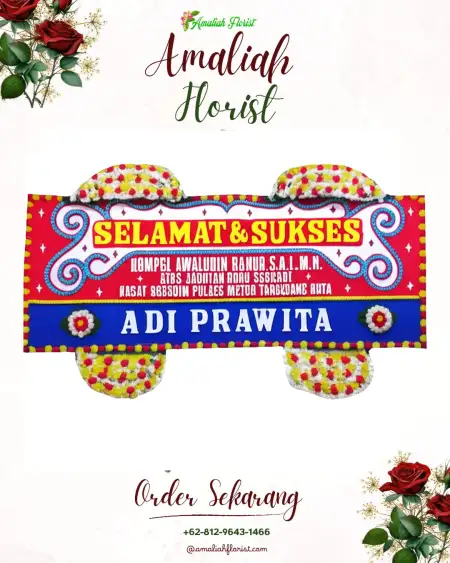 Papan Bunga Ucapan Selamat Singkawang Timur